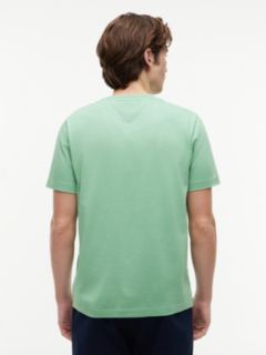 Logo Jersey Crew Neck T-Shirt — Green 4
