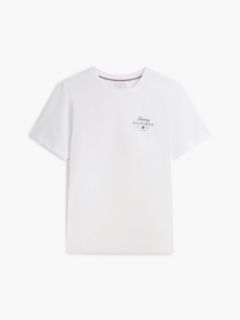 Logo Jersey Crew Neck T-Shirt — White 5