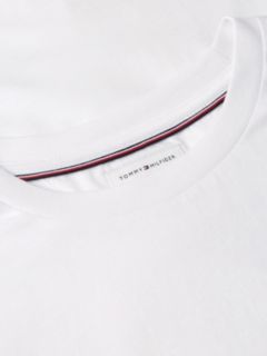 Logo Jersey Crew Neck T-Shirt — White 6