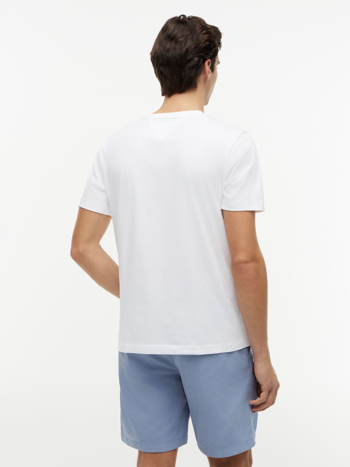 Flag Graphic Jersey T-Shirt — White