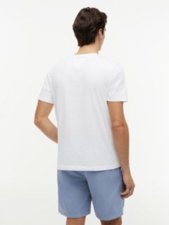 Flag Graphic Jersey T-Shirt — White 4