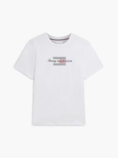 Flag Graphic Jersey T-Shirt — White 5