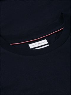Logo Graphic Jersey Crew Neck T-Shirt — Blue 6