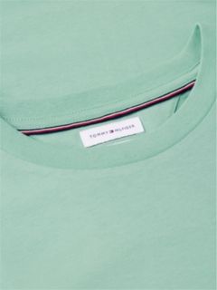 Logo Graphic Jersey Crew Neck T-Shirt — Green 6
