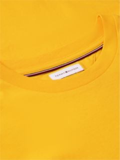 Logo Graphic Jersey Crew Neck T-Shirt — Orange 6