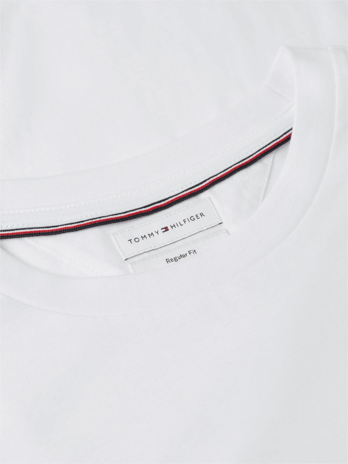 Logo Graphic Jersey Crew Neck T-Shirt — White