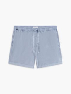 Dover Regular Straight Leg Washed Shorts — Blue 5