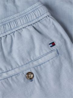 Dover Regular Straight Leg Washed Shorts — Blue 6