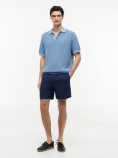 Dover Regular Straight Leg Washed Shorts — Blue 2