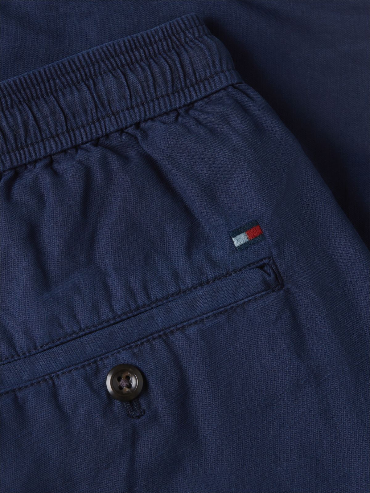 Dover Regular Straight Leg Washed Shorts — Blue