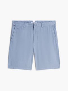 Dover Regular Straight Washed Chino Shorts — Blue 5