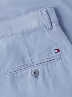 Dover Regular Straight Washed Chino Shorts — Blue 6