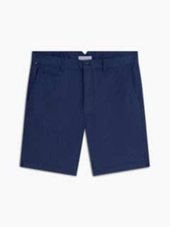 Dover Regular Straight Washed Chino Shorts — Blue 5