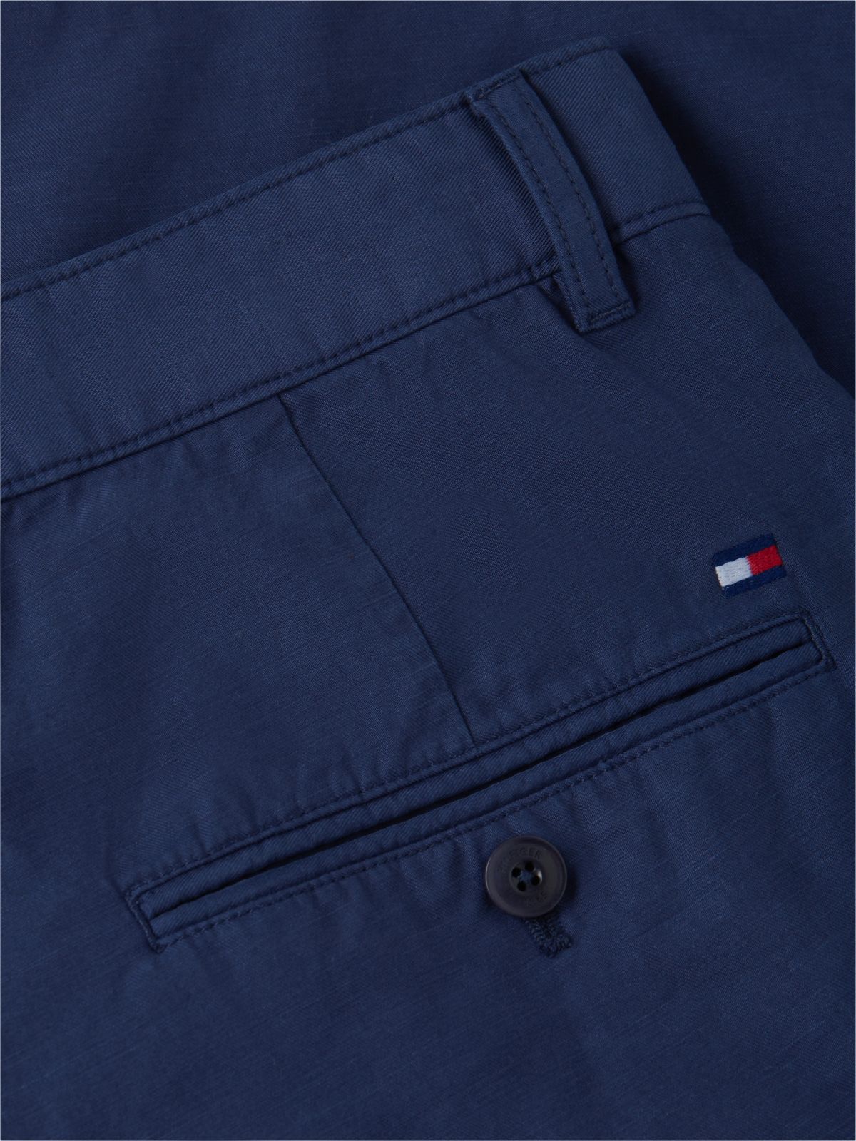 Dover Regular Straight Washed Chino Shorts — Blue