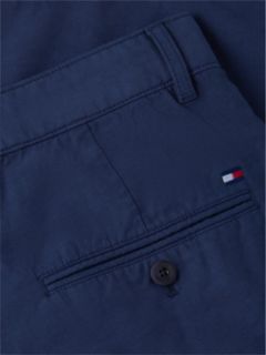 Dover Regular Straight Washed Chino Shorts — Blue 6