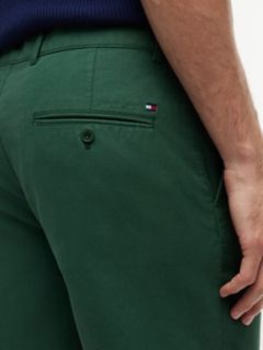 Dover Regular Straight Washed Chino Shorts — Green 3