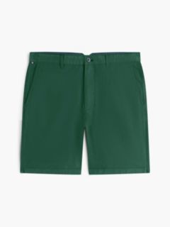 Dover Regular Straight Washed Chino Shorts — Green 5