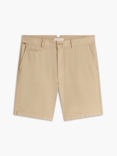 Dover Regular Straight Washed Chino Shorts — Beige 5