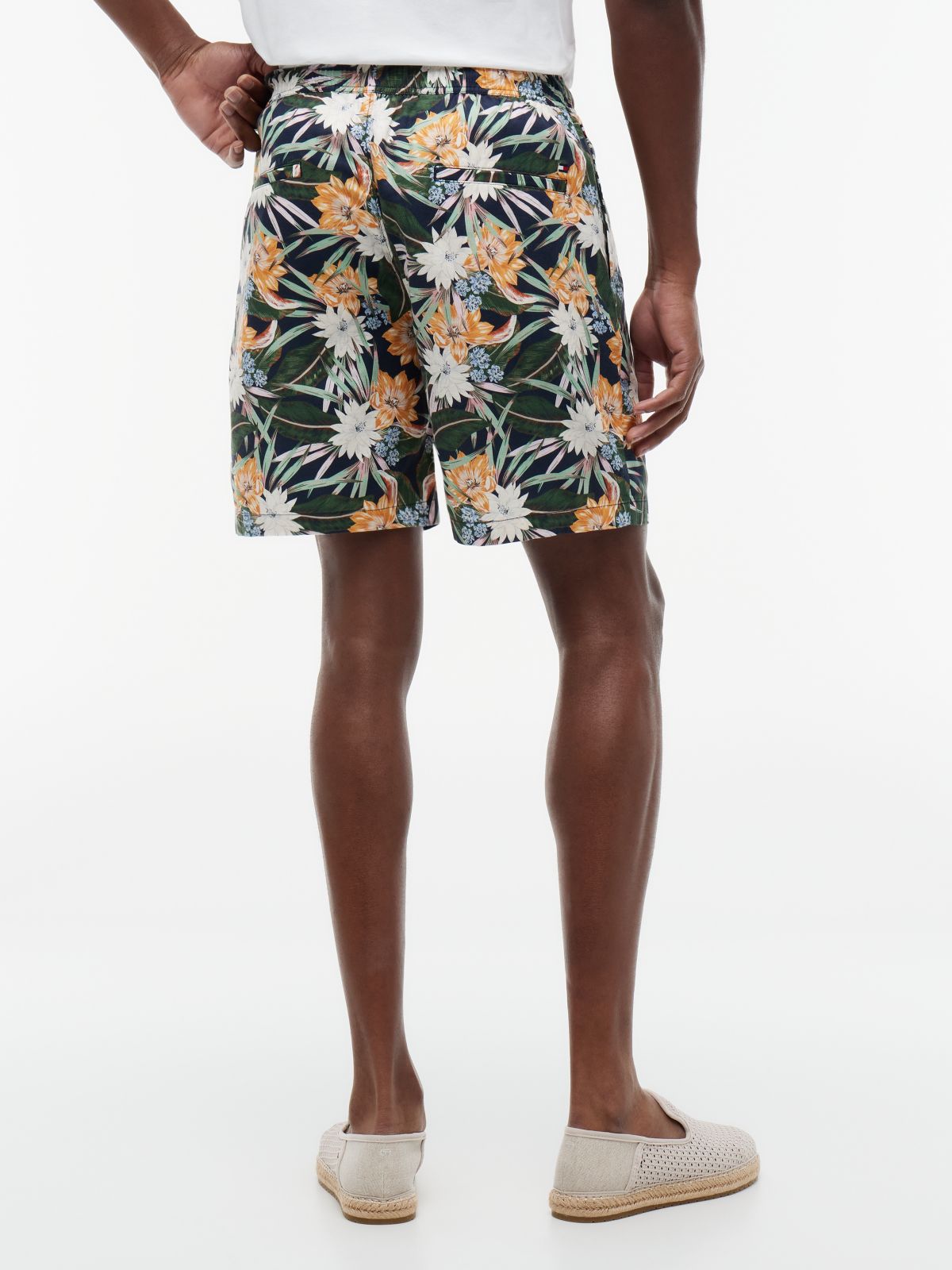 Dover Regular Straight Leg Floral Shorts — Multi