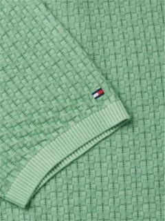 Washed Structured Polo Shirt — Green 6