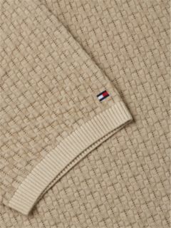 Washed Structured Polo Shirt — Beige 6