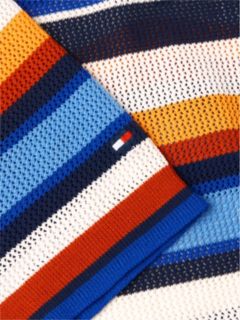 Relaxed Fit Multicolour Stripe Polo Shirt — Multi 6