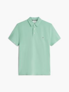 Regular Fit Mesh Jersey Polo Shirt — Green 5