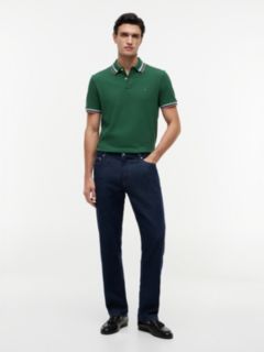 Regular Fit Tipped Polo Shirt — Green 2