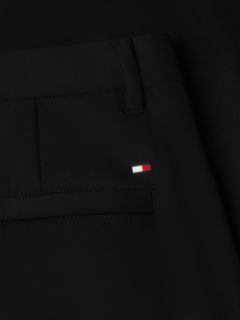 Denton Slim Straight Performance Tech Knit Chinos — Black 6