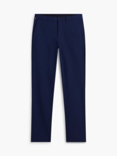 Denton Slim Straight Performance Tech Knit Chinos — Blue 5