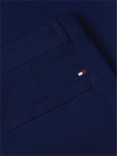 Denton Slim Straight Performance Tech Knit Chinos — Blue 6