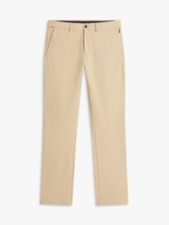 Denton Slim Straight Performance Tech Knit Chinos — Khaki 5