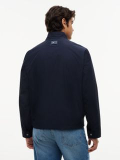 New York Label Performance Relaxed Harrington Jacket — Blue 5
