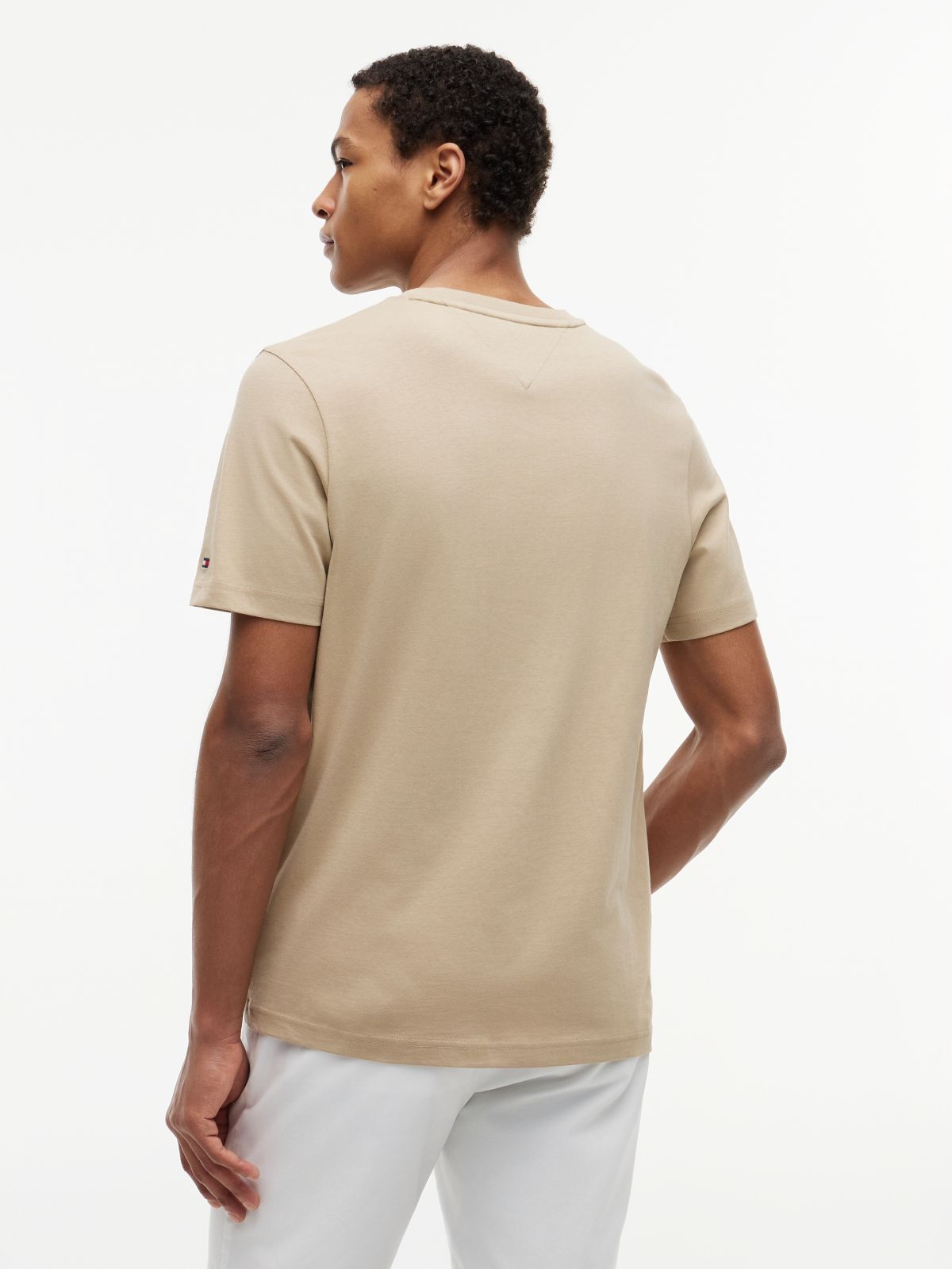 Logo Graphic Jersey T-Shirt — Khaki