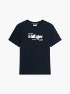 Logo Graphic Jersey T-Shirt — Blue 5