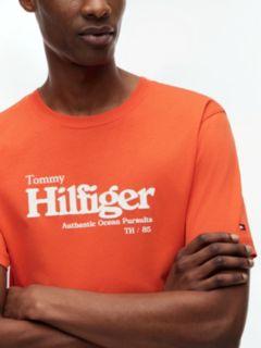 Logo Graphic Jersey T-Shirt — Orange 3