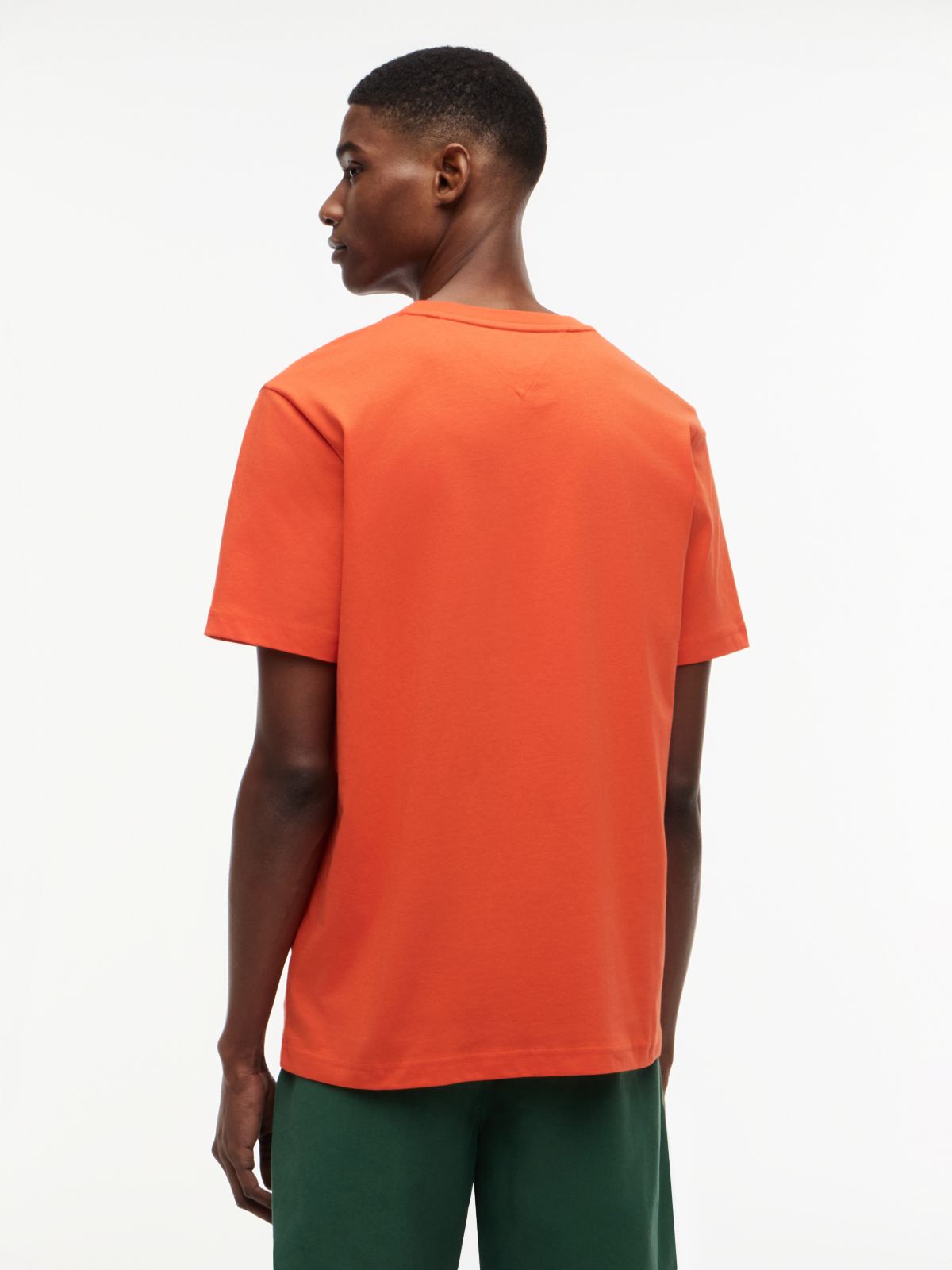 Logo Graphic Jersey T-Shirt — Orange