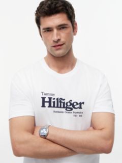 Logo Graphic Jersey T-Shirt — White 3