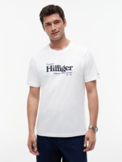 Logo Graphic Jersey T-Shirt — White 1