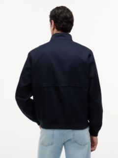Twill Harrington Jacket — Blue 5