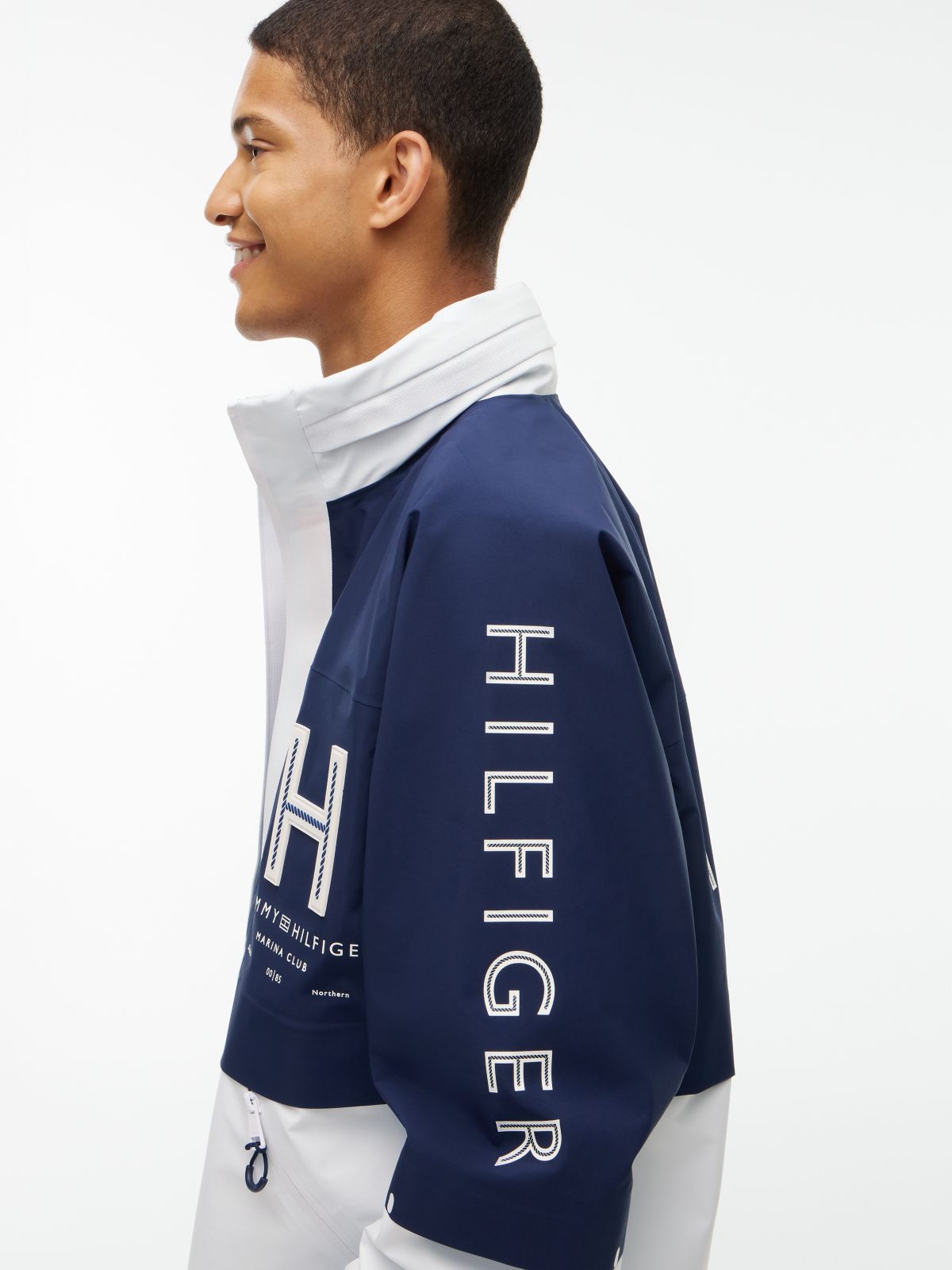 Waterproof Colour-Blocked Regatta Windbreaker — Multi