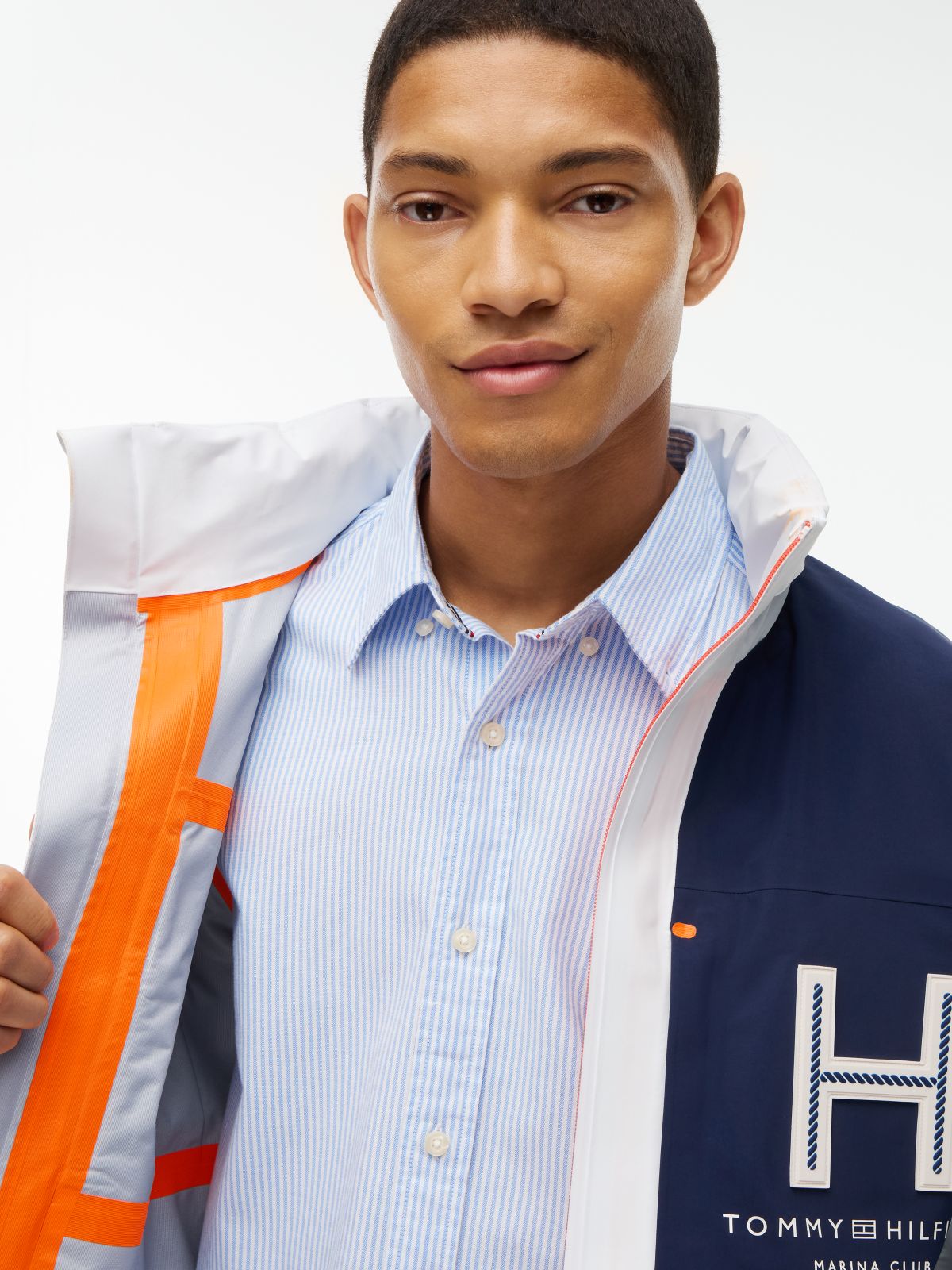Waterproof Colour-Blocked Regatta Windbreaker — Multi