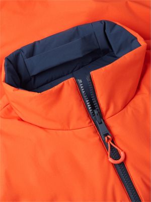 orange reversible zip-thru regatta gilet for men tommy hilfiger