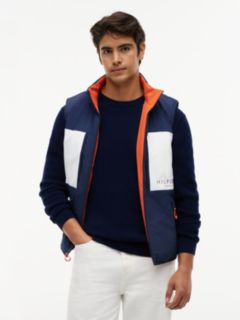 Reversible Zip-Thru Regatta Gilet — Blue 1