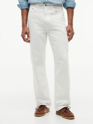 white washed relaxed jeans for men tommy hilfiger