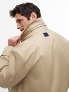 New York Label Relaxed Car Coat — Beige 3