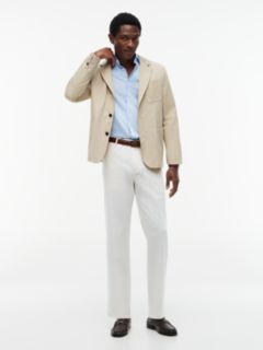 New York Label Boxy Fit Blazer — Beige 2
