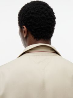 New York Label Boxy Fit Blazer — Beige 4