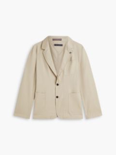 New York Label Boxy Fit Blazer — Beige 6