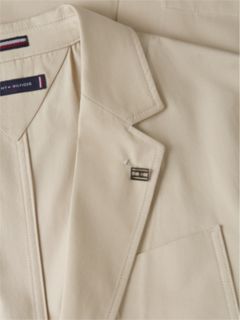 New York Label Boxy Fit Blazer — Beige 7